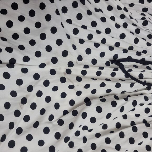 VINTAGE 80s set polka-dot high waist‎ shorts and crop top S - Picture 11 of 15